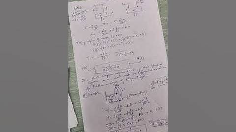 IE-303 EXAMPLES OF MATHEMATICAL MODELLING OF PHYSICAL SYSTEM BY KAPIL SHARMA GPC AJMER