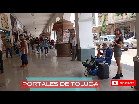 V24│MINI TOUR POR LOS PORTALES DE TOLUCA│COMIMOS QUESADILLAS GIGANTES