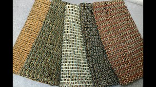 Waffle Weave on 4 Shafts - An Experiment
