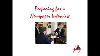 How to Run for Office: Preparing for a Newspaper Interview