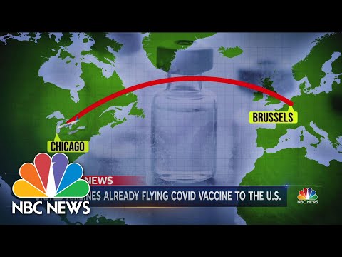 First Doses of Pfizer’s Covid-19 Vaccine On The Move - NBC Nightly News.