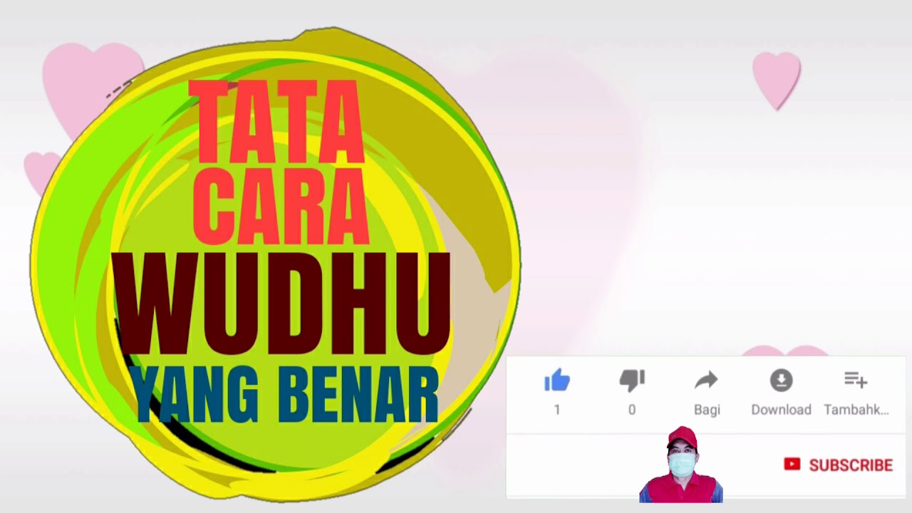Tata cara wudhu yang benar 