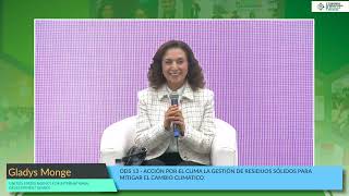 PANEL ODS 13 Acción por el clima - La Gestión de residuos sólidos para mitigar el cambio climático. News