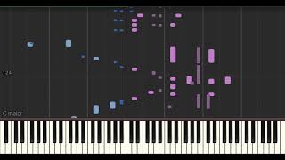 Ravel | Gaspard De La Nuit - Scarbo | Synthesia/Midi Tutorial