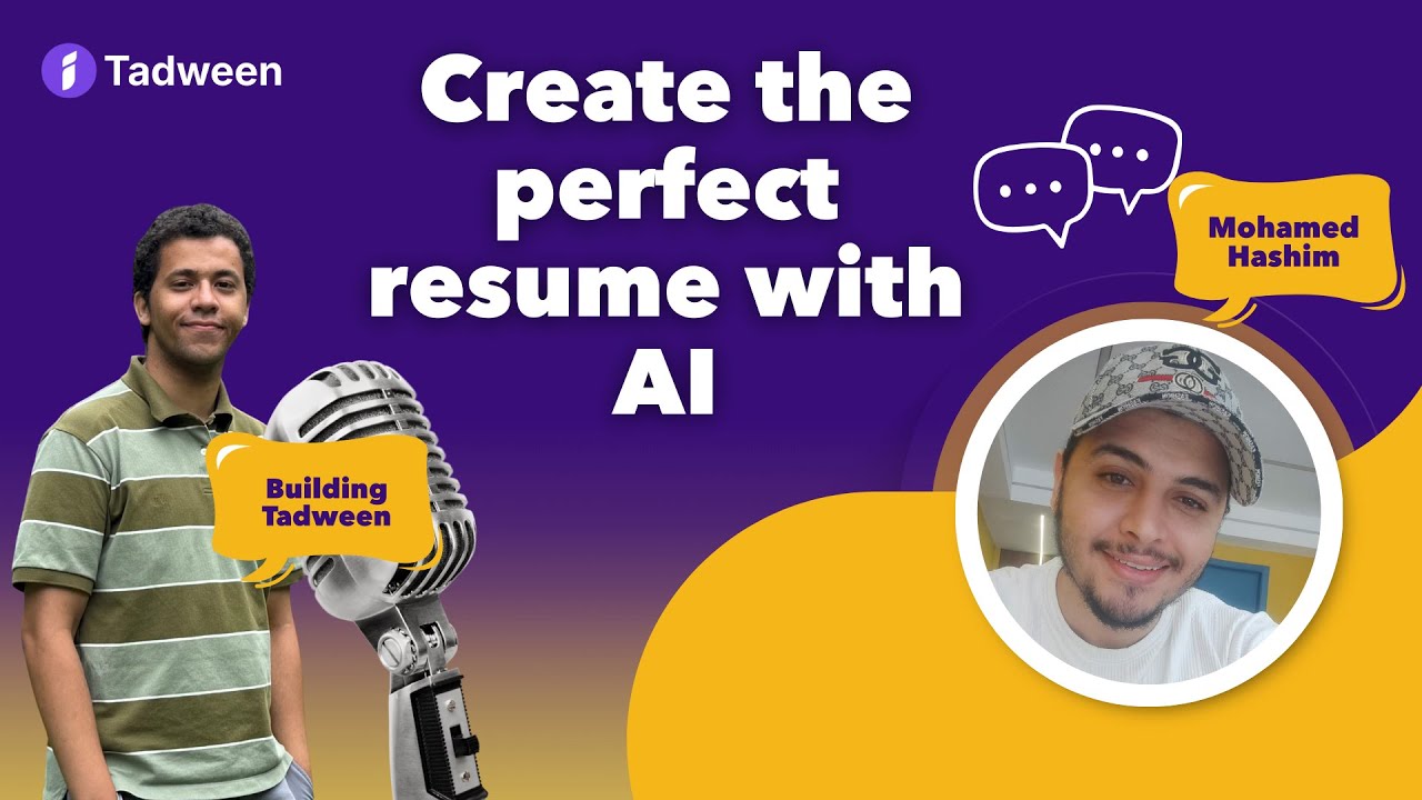 Tadween Demo – Building Job-Ready applications with AI