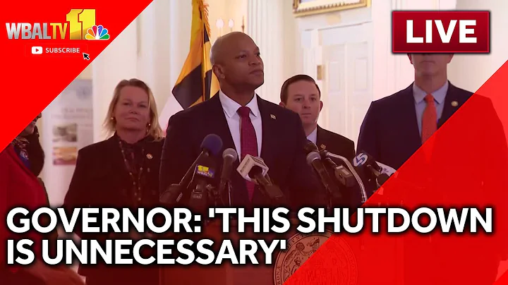 LIVE: Gov. Wes Moore and Maryland officials respond to government shutdown- wbaltv.com