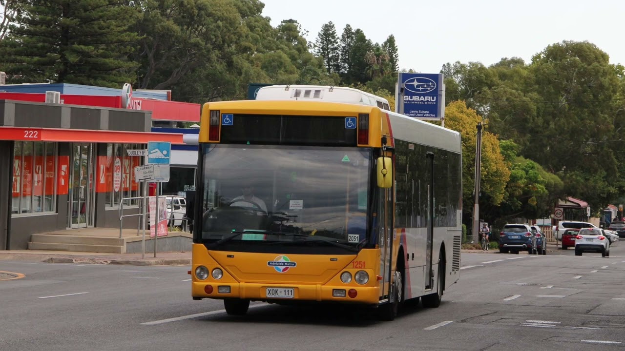 1251 - Scania L94UB, Custom CB60A (loud ZF) - Torrens Transit (Adelaide Metro)