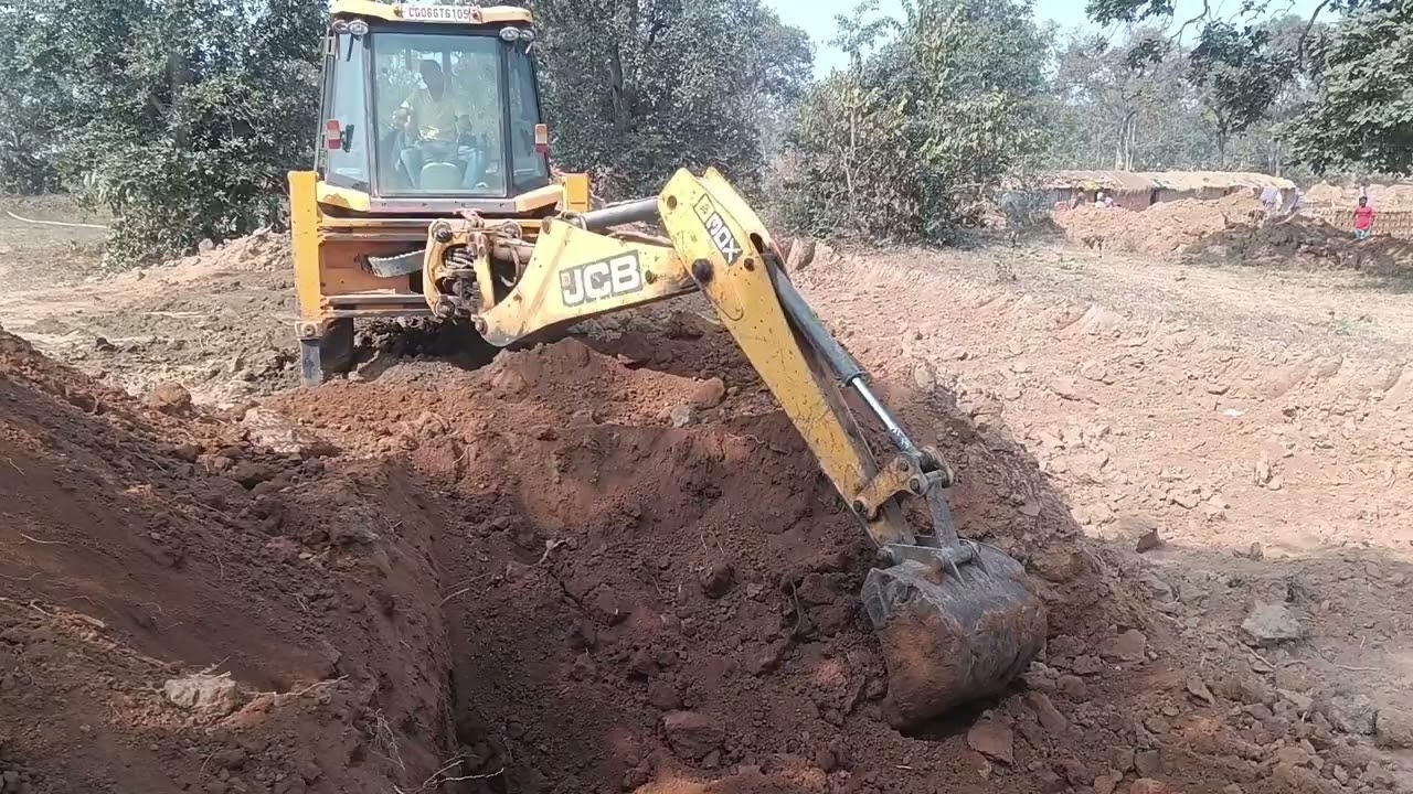 गाँव में JCB का काम | Hard Working JCB Operator | Daily Vlog 