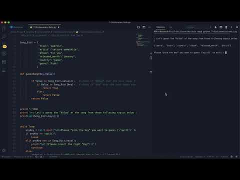 pirple-python-hw7 (Dictionaries and Sets)