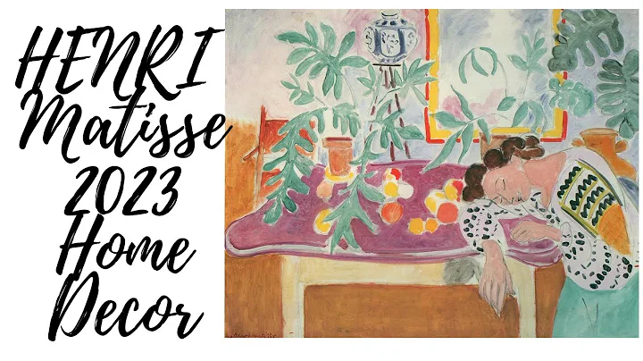 Henri Matisse Trending 2023 Home Decor
