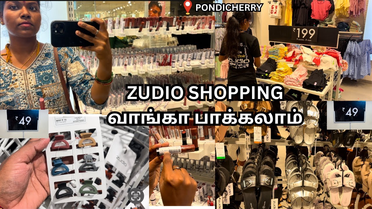 Zudio shopping vlog | Zudio in pondicherry #zudiofinds #zudioshoppingvlogtamil #zudiohaultamil