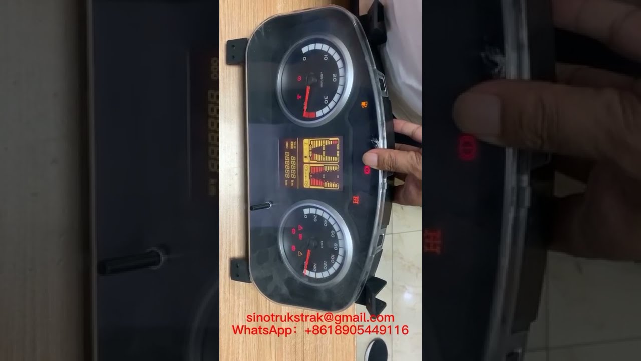 Download lagu Sinotruk Howo Light Truck Homan H3 Dashboard#Combination Instrument Odometer Tachometer
