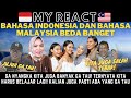 REAKSI JUJUR AJA! TEBAK BEDA BAHASA INDONESIA DAN MALAYSIA