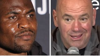 Dana White Reacts to Francis Ngannou vs Anthony Joshua KO