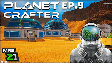 Bio Lab & Bio Dome !!! The Planet Crafter Ep. 9 | Mrs. Z1