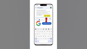 How To Change Google Password 2025