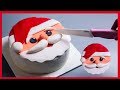 Amazing Christmas Cake Decorating Easy Tips| Santa Claus Cake Style Ideas DIY