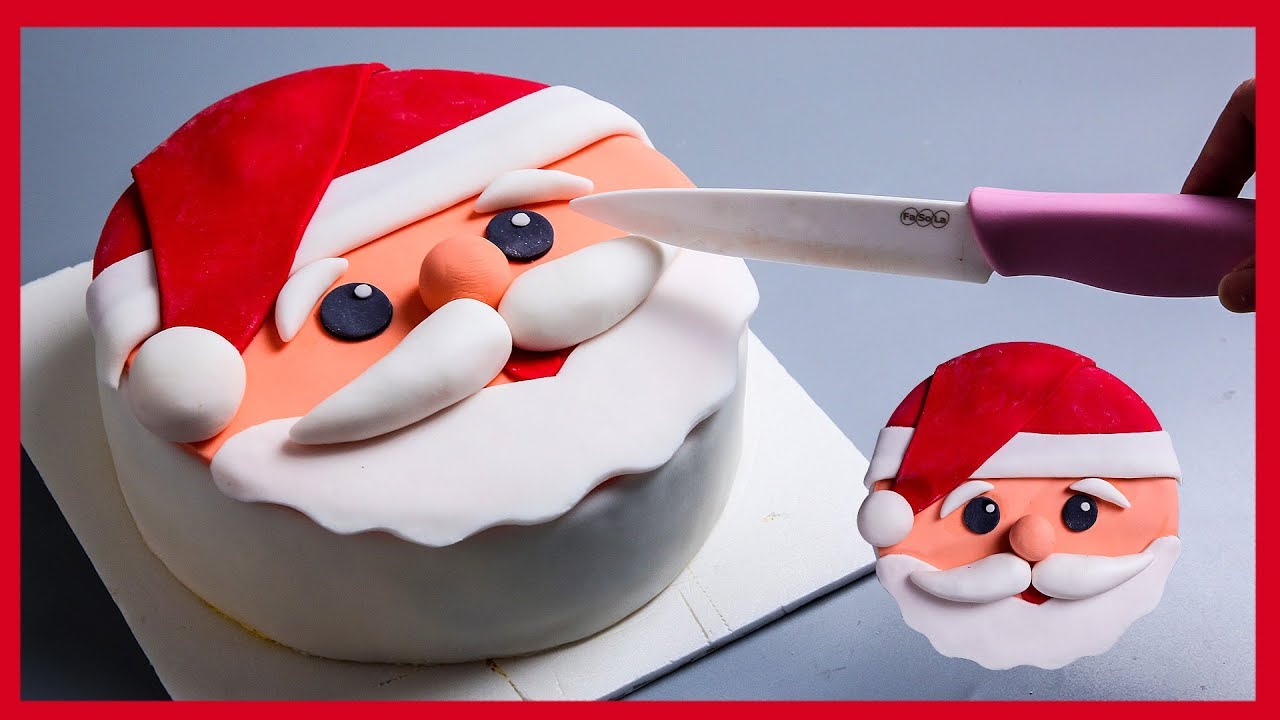 Amazing Christmas Cake Decorating Easy Tips Santa Claus Cake Style 