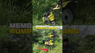 FTL900H Tangguh + Flail Mower untuk babat semak belukar & rumput ilalang #ftl900h #flailmower