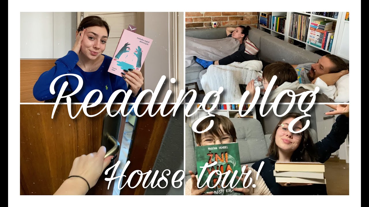 HOUSE TOUR 🏡 "Melodia mgieł dziennych", nowe mieszkanie i dobre jedzenie 📚 READING VLOG