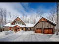 Log Home Design Timber Frame Home Tour: Woodland Retreat Project