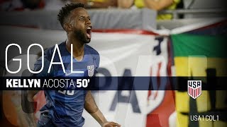Mnt Vs. Colombia Kellyn Acosta Goal - Oct. 11, 2018