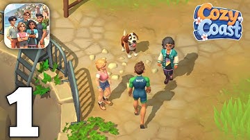 Cozy Coast Merge Adventure Gameplay Walkthrough Part 1 (Android/iOS)