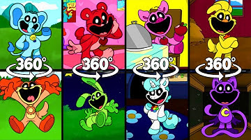 360º VR All Smiling Critters cardboard voicelines animated (Complete)