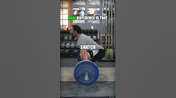 Starting Position - Snatch vs Clean