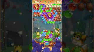 Bubble Pop Forest Rescue Level 124 no booster [Gameplay Walkthrough] optimized for smartphones screenshot 4