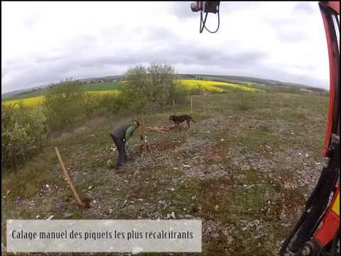 Réalisation d'une clôture à mouton