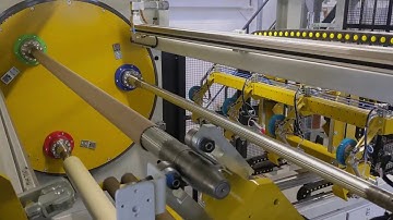 MTG Tecnowinding - Automatic turret winder for PVC and TPO membrane