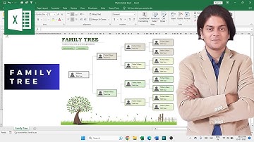 How to create family tree in Excel? #excel