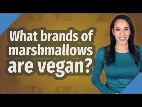 Video: Quali marshmallow sono vegani?