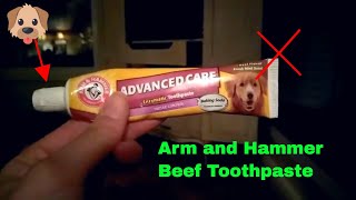 arm hammer dog toothpaste