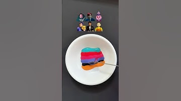 🎨Guess the mixed colors of squid game 3  (part 7)#squidgame3#squidgame #colormixing#satisfying#asmr