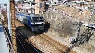 JR山陽本線　貨物列車　EF210ー120
