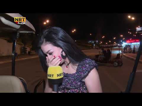 شاب يحلف المذيعة حسناء الشجيري عليج العباس لتنشري كامل