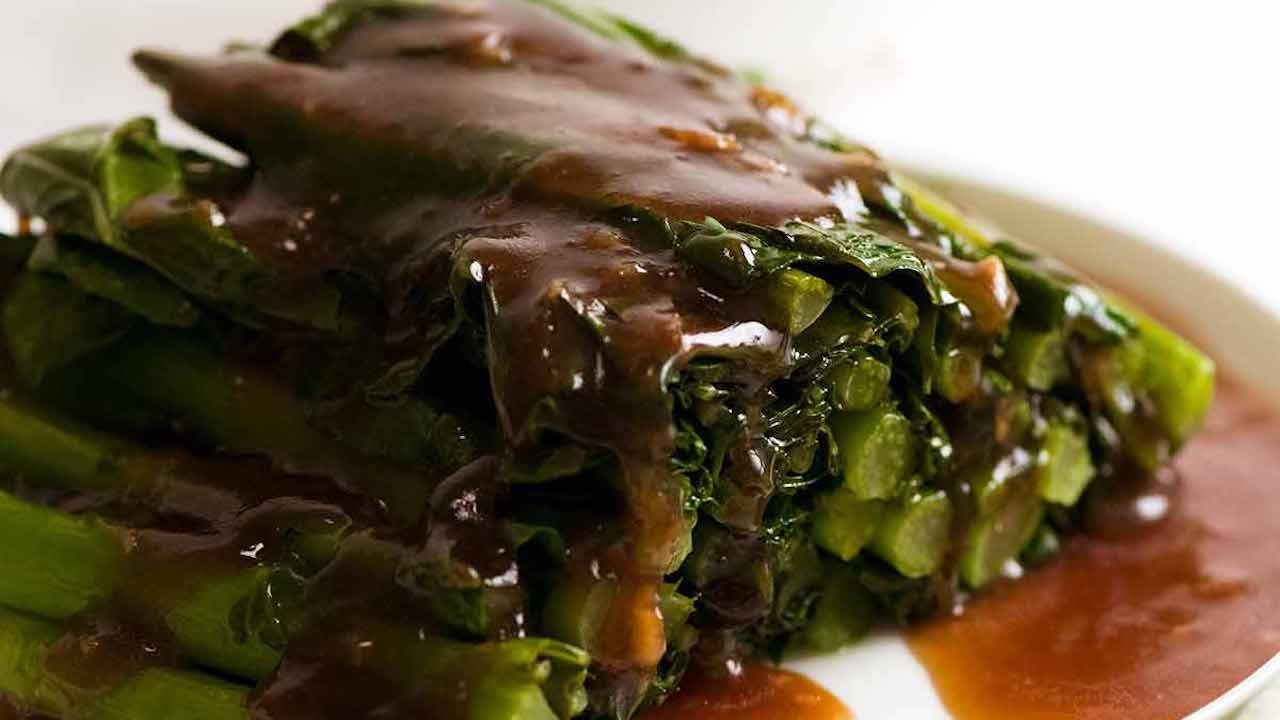 Chinese Broccoli with Oyster Sauce