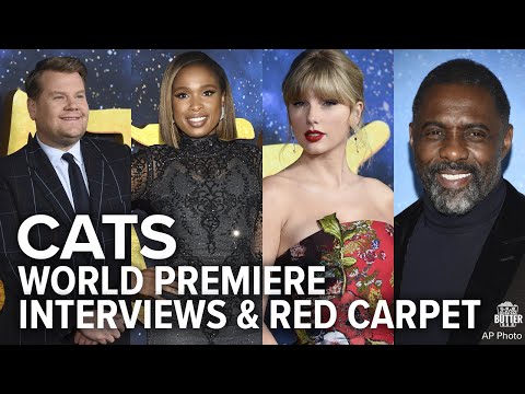 Cats World Premiere Interviews With Taylor Swift More Red Carpet Extra Butter