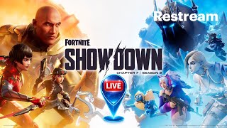 Fortnite CH7 S2 “Showdown” LIVE 🔴 | Zero Build | #Fortnite #ZeroBuild