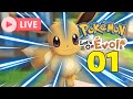 Live pokemon lets go evoli viens me rejoindre dans mon aventure 1