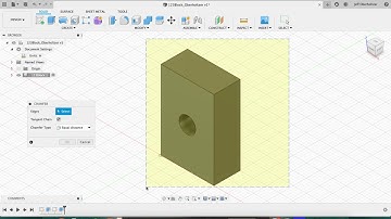 Fusion 360 Part 6 (Chamfers / Fillets)