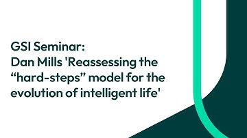 GSI Seminar: Dan Mills 