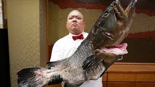 Thực phẩm Nhật Bản - Cá mú khổng lồ