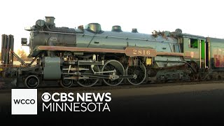 Historic steam engine train rolls into Twin Cities