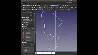 Make Sketching in FreeCAD Easier With One Key! #shorts |JOKO ENGINEERING|