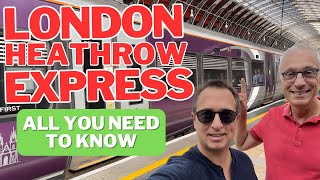 London heathrow Express - The fastest way from Heathrow Airport to central London
