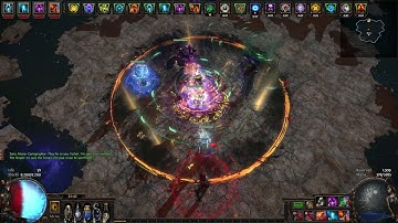 [Path of Exile 3.9] Fire Blade Vortex Elementalist vs. The Shaper