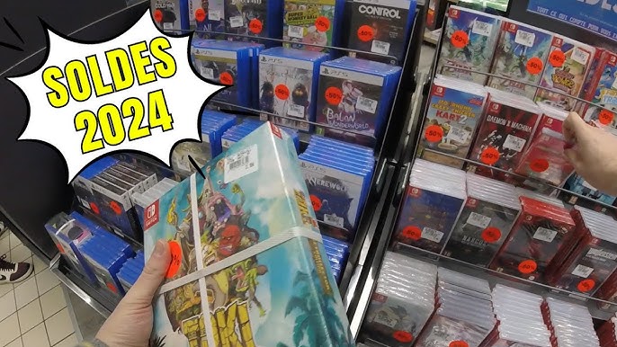 Les SOLDES D'ÉTÉ JEUX VIDÉO 2023 - Le CRAQUAGE Nintendo Switch, PS4 ! 